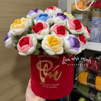 hoa hồng đủ màu